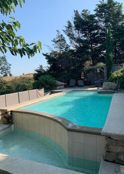 Villa Spacieuse -Vue Exceptionnelle- Piscine Saint-Romain-de-Lerps Exterior foto
