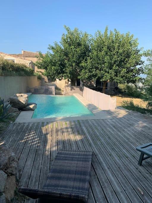 Villa Spacieuse -Vue Exceptionnelle- Piscine Saint-Romain-de-Lerps Exterior foto